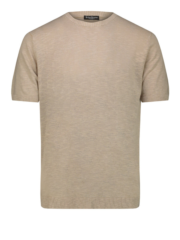 Brian Brome Maglia Uomo - Beige