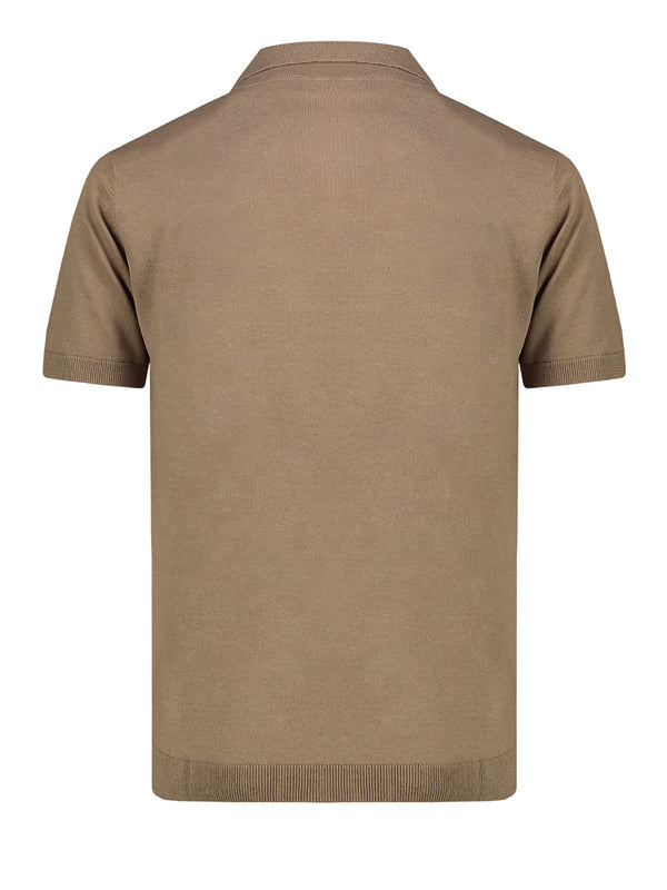Brian Brome Polo Uomo - Marrone