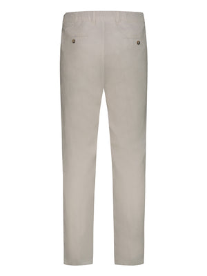 Brian Brome Pantalone Uomo - Bianco