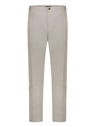 Brian Brome Pantalone Uomo - Bianco