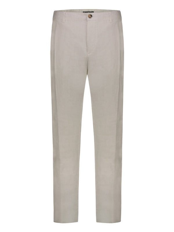Brian Brome Pantalone Uomo - Bianco