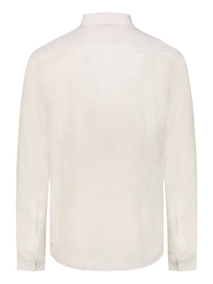 Brian Brome Camicia Uomo - Bianco