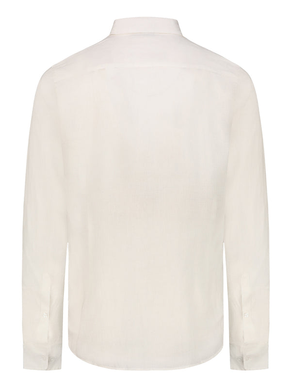 Brian Brome Camicia Uomo - Bianco