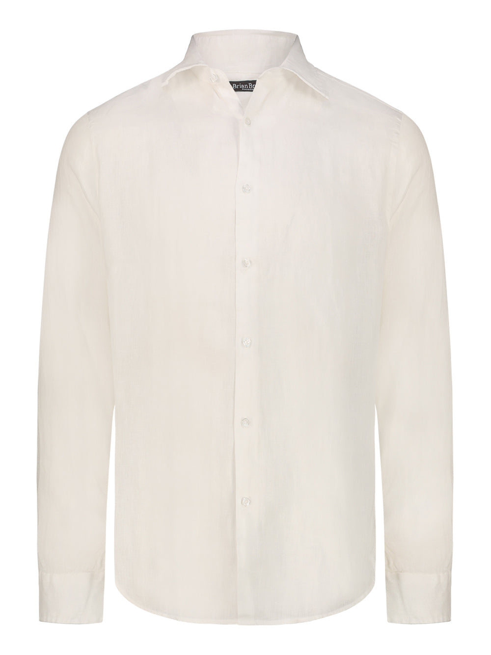 Brian Brome Camicia Uomo - Bianco