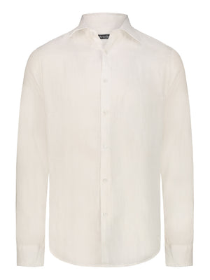 Brian Brome Camicia Uomo - Bianco