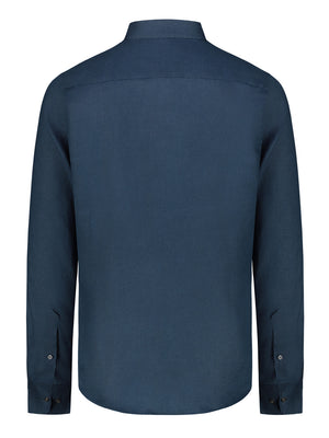 Brian Brome Camicia Uomo - Blu