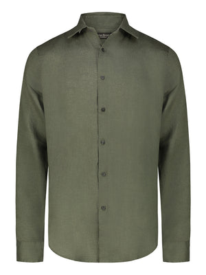 Brian Brome Camicia Uomo - Verde