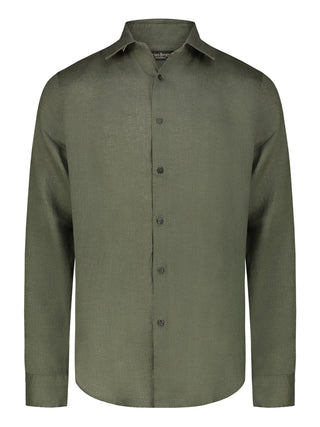 Brian Brome Camicia Uomo - Verde