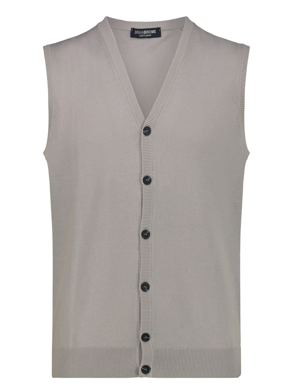 Brian Brome Gentleman Gilet Uomo - Grigio
