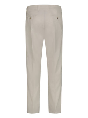 Brian Brome Pantalone Uomo - Bianco