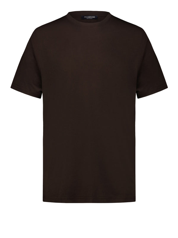 Brian Brome Gentleman T-Shirt Uomo - Marrone