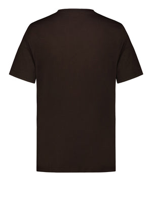 Brian Brome Gentleman T-Shirt Uomo - Marrone
