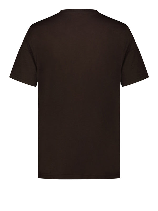 Brian Brome Gentleman T-Shirt Uomo - Marrone