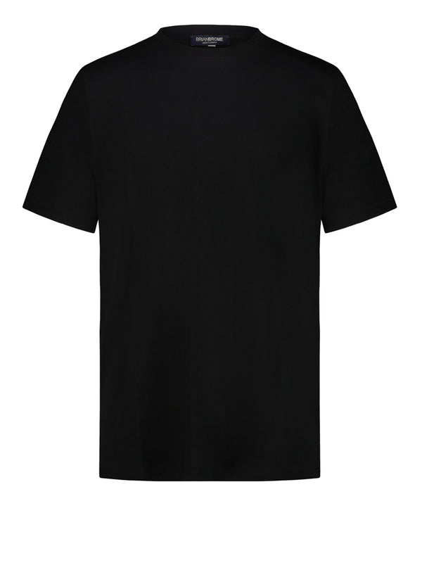 Brian Brome Gentleman T-Shirt Uomo - Nero