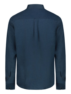 Brian Brome Camicia Uomo - Blu