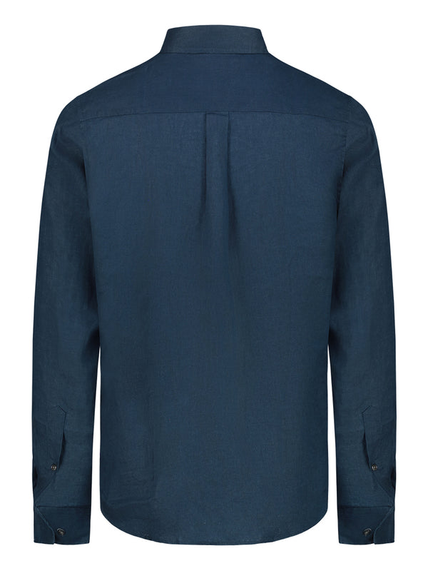Brian Brome Camicia Uomo - Blu