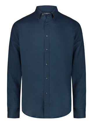 Brian Brome Camicia Uomo - Blu