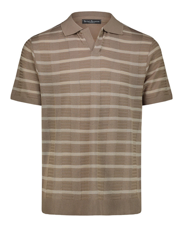 BRIAN BROME Maglia Uomo - Marrone