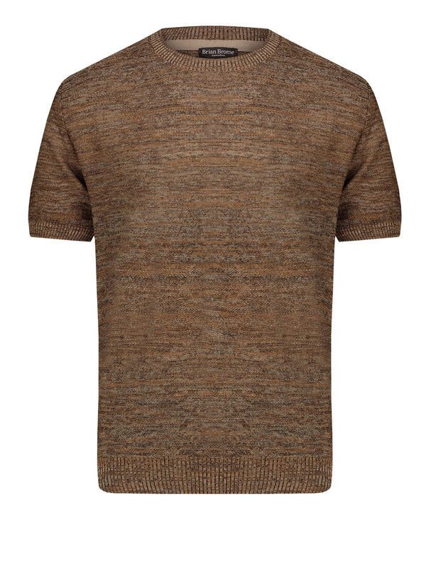 Brian Brome Maglia Uomo - Marrone
