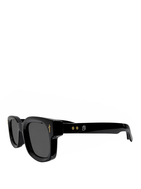 BRIAN BROME Occhiale da Sole Uomo - Nero