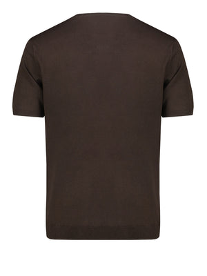 Brian Brome Maglia Uomo - Marrone
