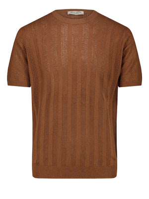 Brian Brome Maglia Uomo - Marrone