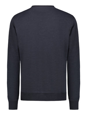 Brian Brome Felpa Uomo - Blu