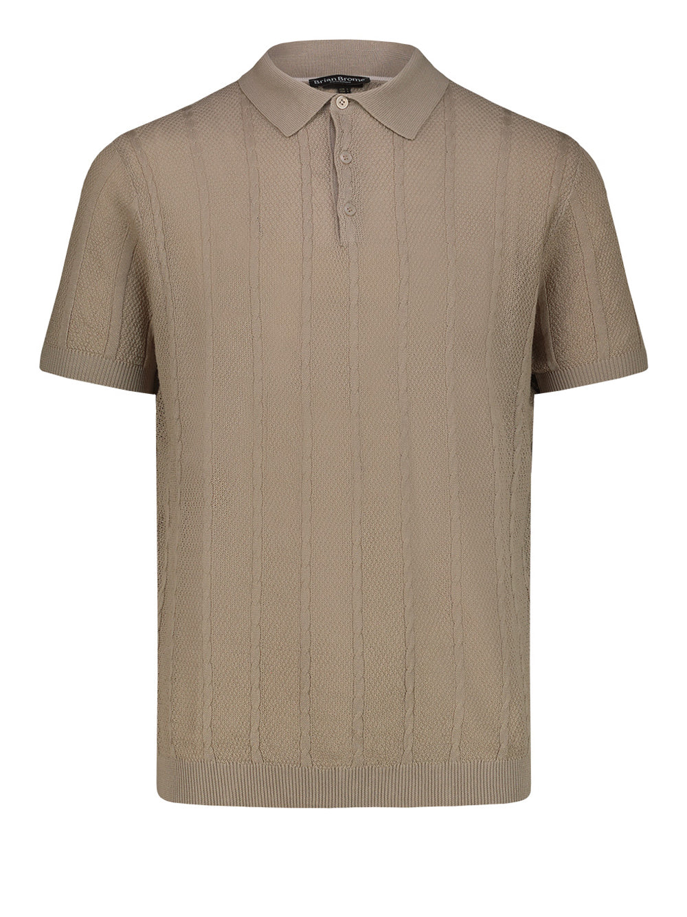 Brian Brome Selected Polo Uomo - Beige