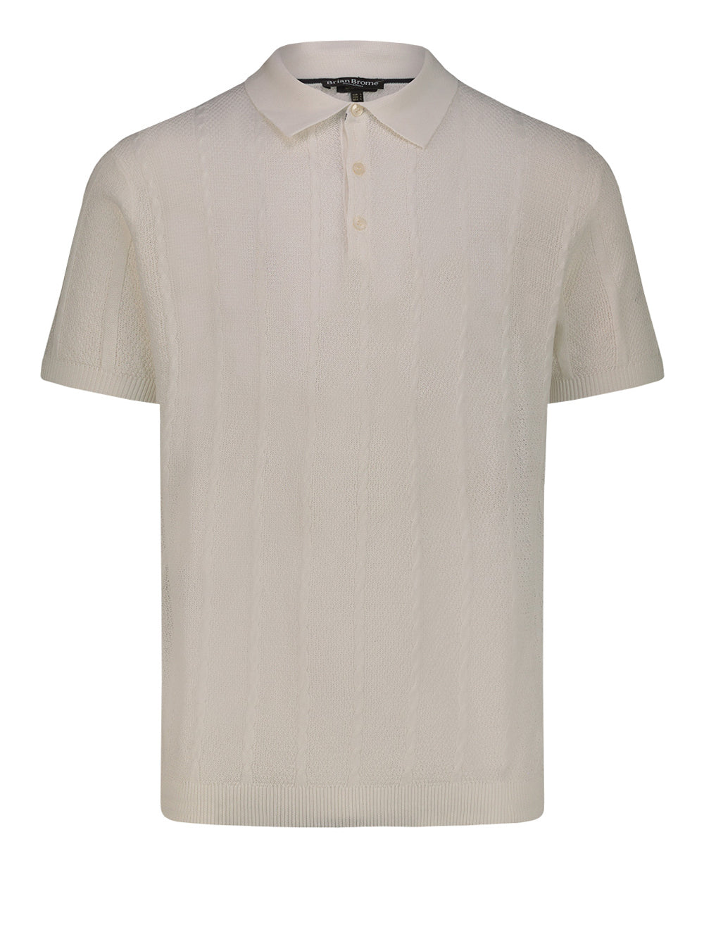 Brian Brome Selected Polo Uomo - Bianco