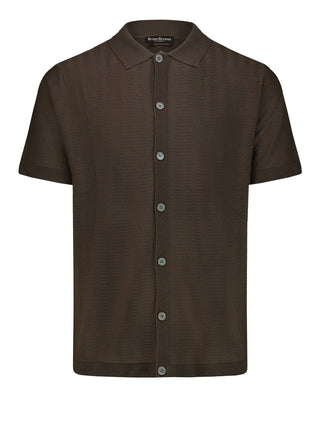 Brian Brome Selected Polo Uomo - Marrone