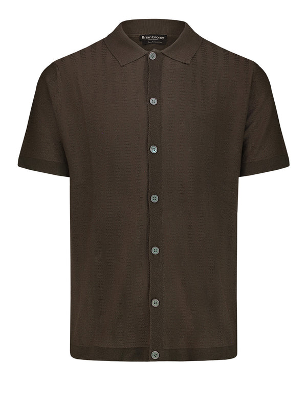 Brian Brome Selected Polo Uomo - Marrone