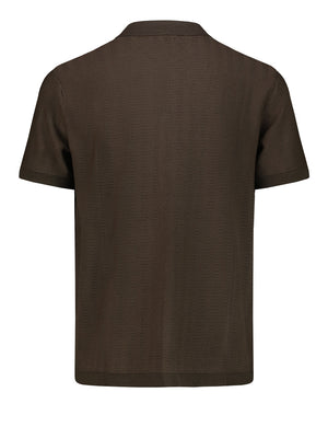 Brian Brome Selected Polo Uomo - Marrone