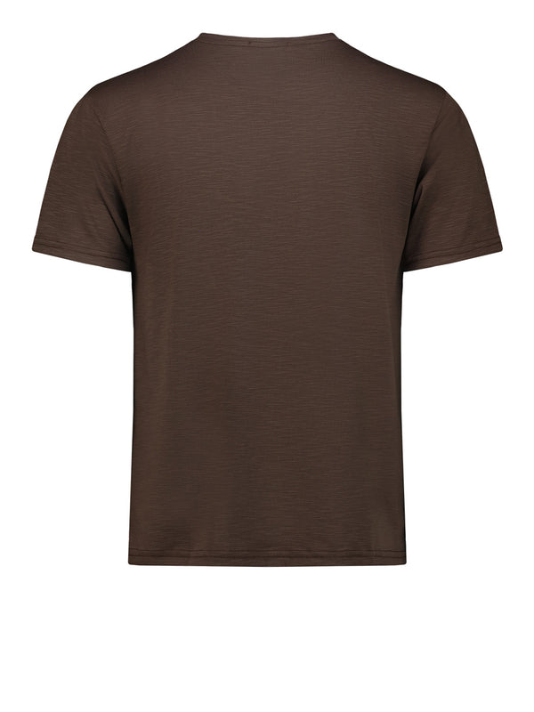 Brian Brome T-Shirt Uomo - Marrone