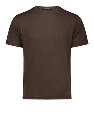 Brian Brome T-Shirt Uomo - Marrone