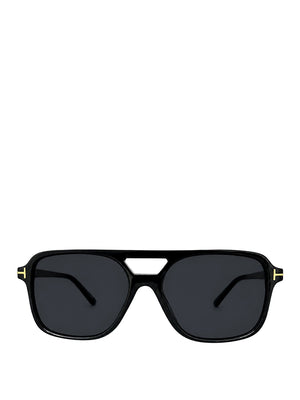 BRIAN BROME Occhiale da Sole Uomo - Nero