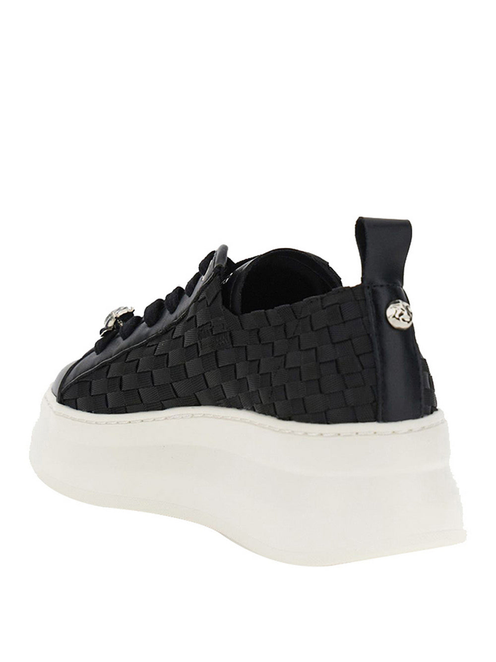 Cafè Noir Sneakers Café Noir Con Gros Grain Intrecciati - Nero