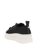 CAFE'NOIR Sneakers Café Noir Con Gros Grain Intrecciati - Nero