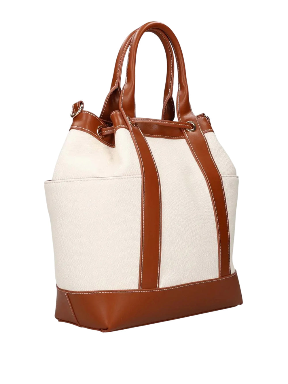 CAFE'NOIR Secchiello Café Noir Effetto Canvas - Cuoio/Beige