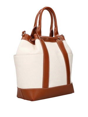 CAFE'NOIR Secchiello Café Noir Effetto Canvas - Cuoio/Beige