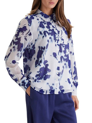 Calvin Klein Camicia Calvin Klein Printed Poly Chiffon - Multi
