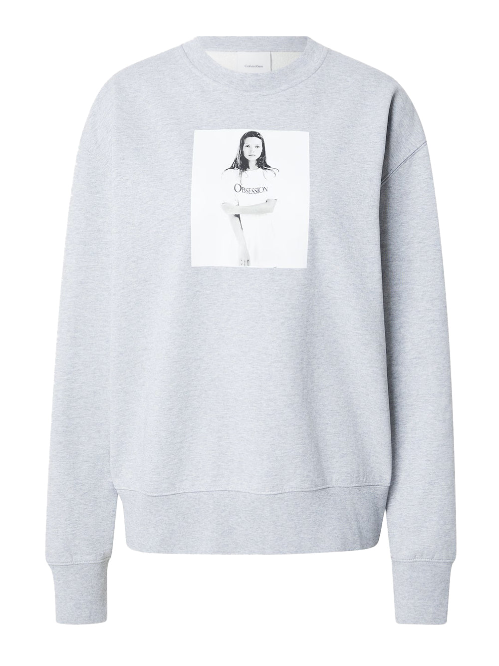 CALVIN 1LINEA 2USCITA Felpa Calvin Klein Kate Obsession - Grigio