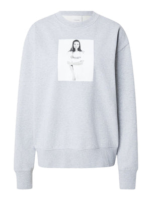 CALVIN 1LINEA 2USCITA Felpa Calvin Klein Kate Obsession - Grigio