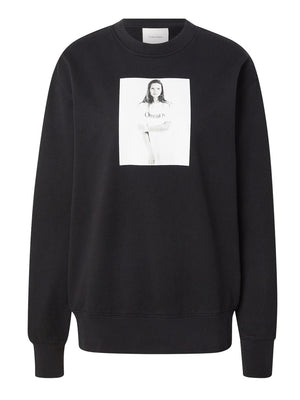 CALVIN 1LINEA 2USCITA Felpa Calvin Klein Kate Obsession - Nero