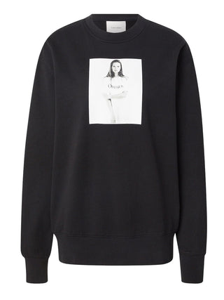 CALVIN 1LINEA 2USCITA Felpa Calvin Klein Kate Obsession - Nero