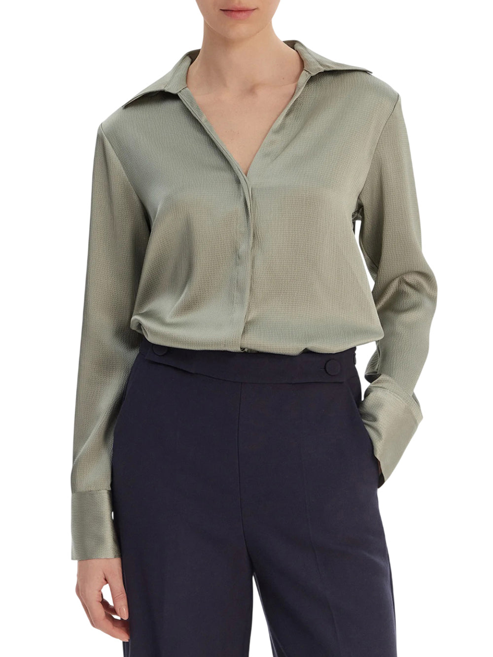 CALVIN 1LINEA 2USCITA Camicia Calvin Klein Regular Fit - Grigio