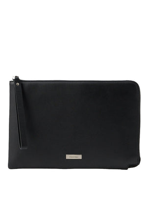 CALVIN ACC.1USCITA Pochette Calvin Klein Plaque Pouch - Nero