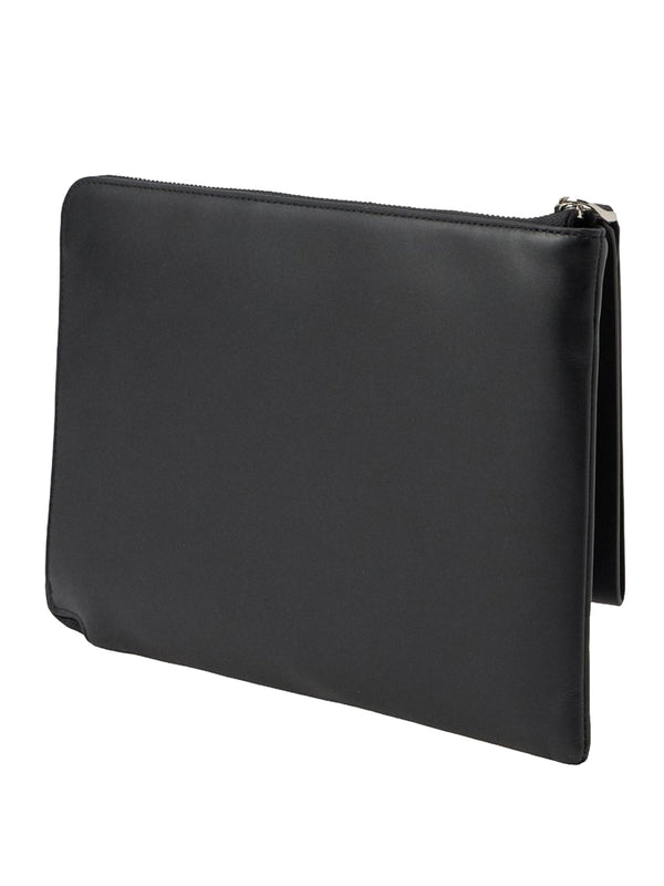 CALVIN ACC.1USCITA Pochette Calvin Klein Plaque Pouch - Nero