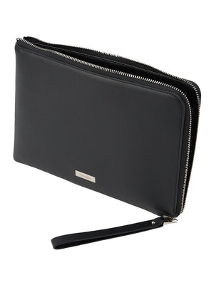 CALVIN ACC.1USCITA Pochette Calvin Klein Plaque Pouch - Nero