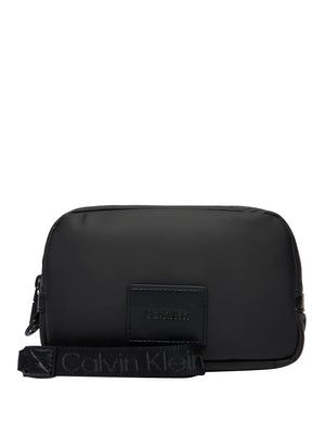 CALVIN ACC.1USCITA Pochette Calvin Klein Puffer Zip Pouch Nero