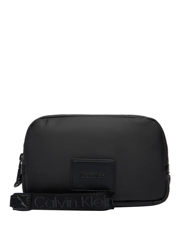 CALVIN ACC.1USCITA Pochette Calvin Klein Puffer Zip Pouch Nero